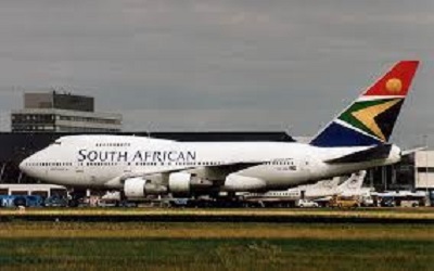 South Africa domestic flight