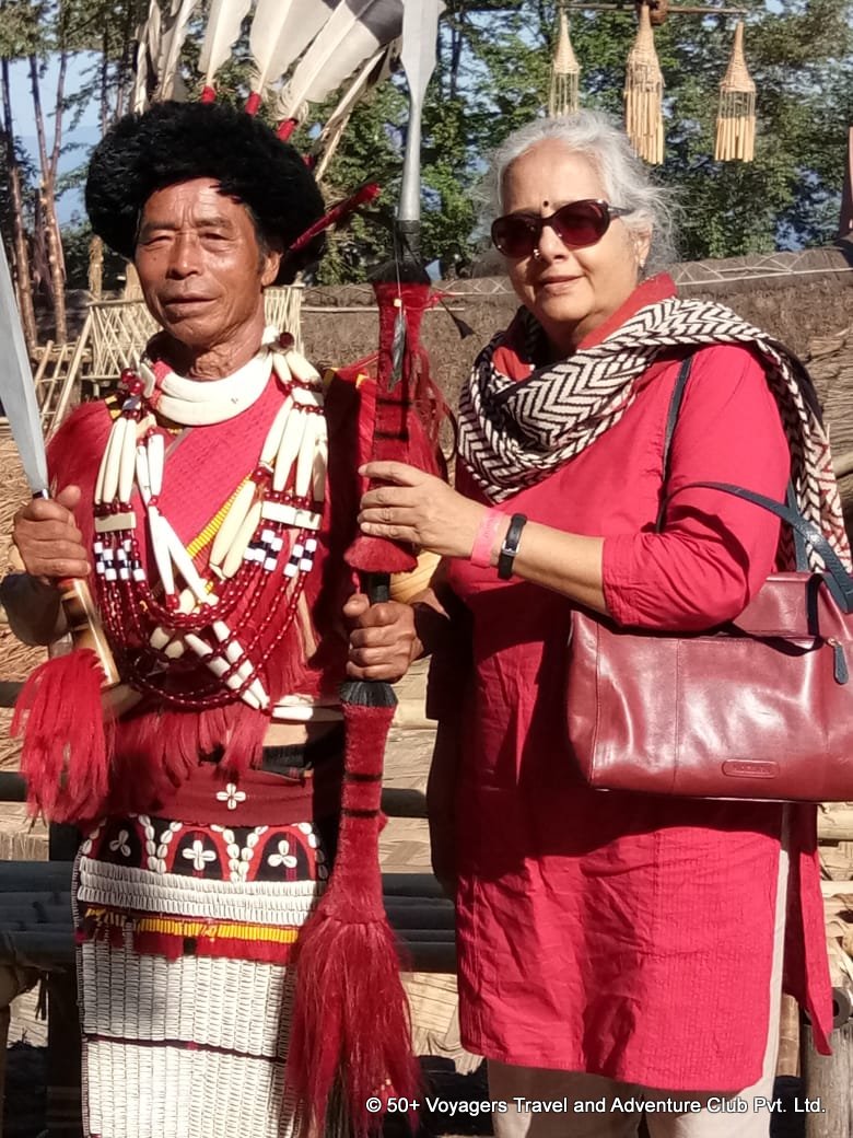 senior citizens tour to Hornbill Festival blog by 50plusvoyagers