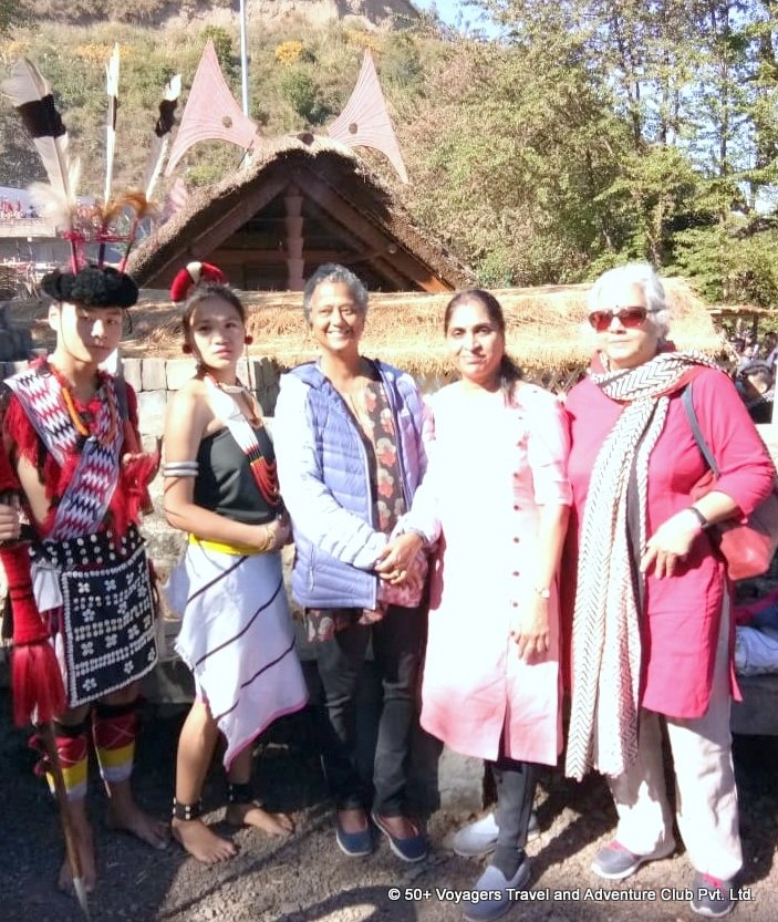 senior citizens tour to Hornbill Festival blog by 50plusvoyagers