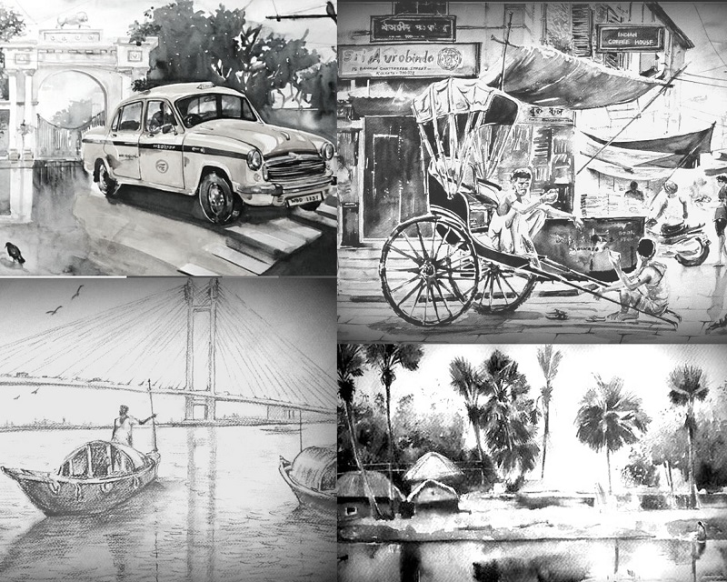 Pencil Sketching - Senior Citizen Art workshop