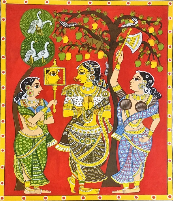 Cheriyal Painting - Senior Citizen Art workshop