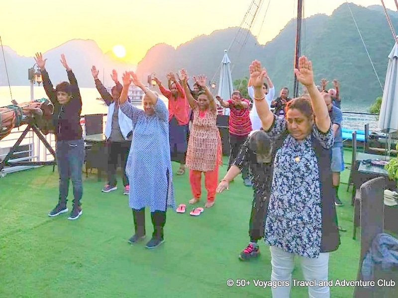 Senior Citizens Yoga Taichi Zumba Class