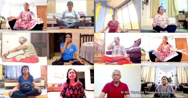 Yoga Senior Citizen Online Fitness workshop