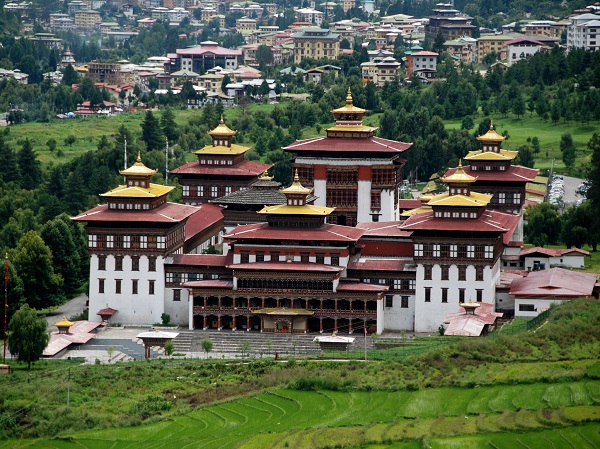 Senior Citizen Bhutan Tour - Tashichhoe Dzong