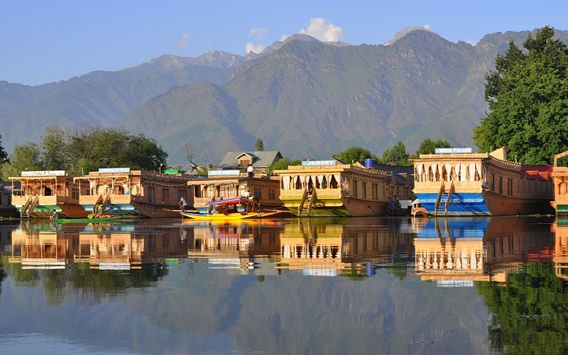 sikara of dal lake - senior citizen kashmir tour