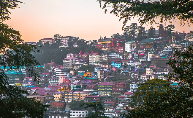 shimla covered in snow - Senior Citizen Himachal Tour